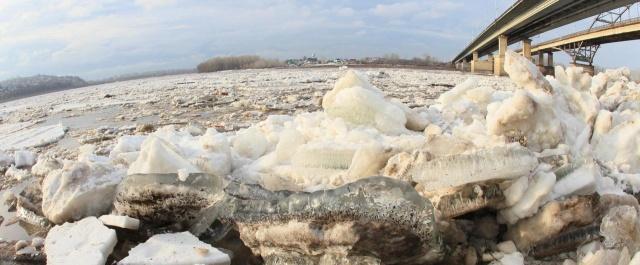 В Уфе начался ледоход на реке Белая