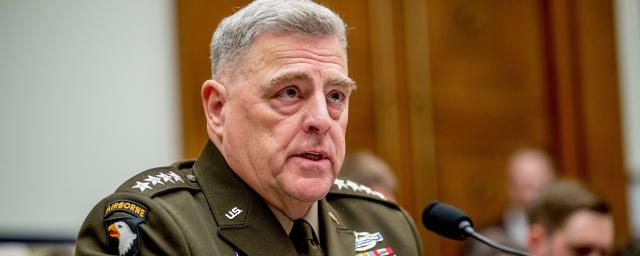 Американский генерал Милли допускает конфликт с Китаем