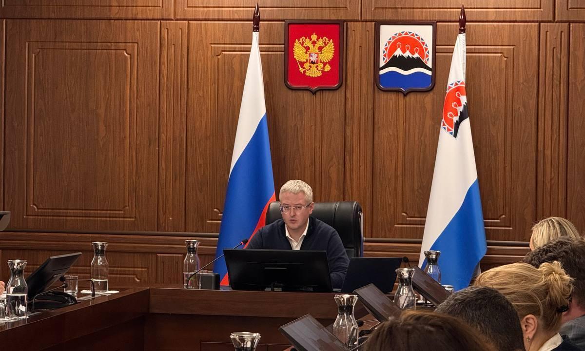 Губернатор Камчатки Владимир Солодов провел экстренное заседание комиссии по ликвидации ЧС