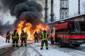 Власти Татарстана заявили о пожаре в промзоне после налета дронов ВСУ