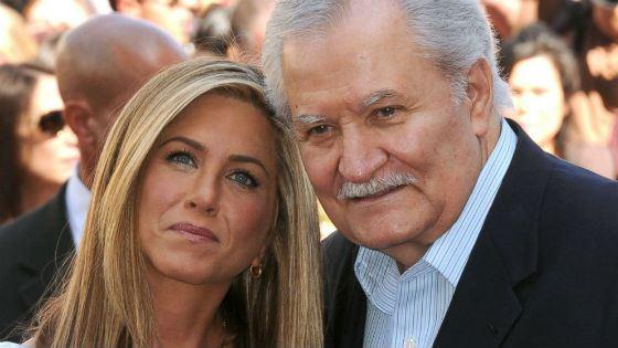 Actress Jennifer Aniston announced the death of her father John Aniston