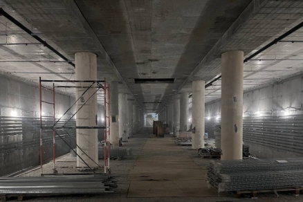 В строительстве станции «Театральная» самарского метро наметился значительный прогресс