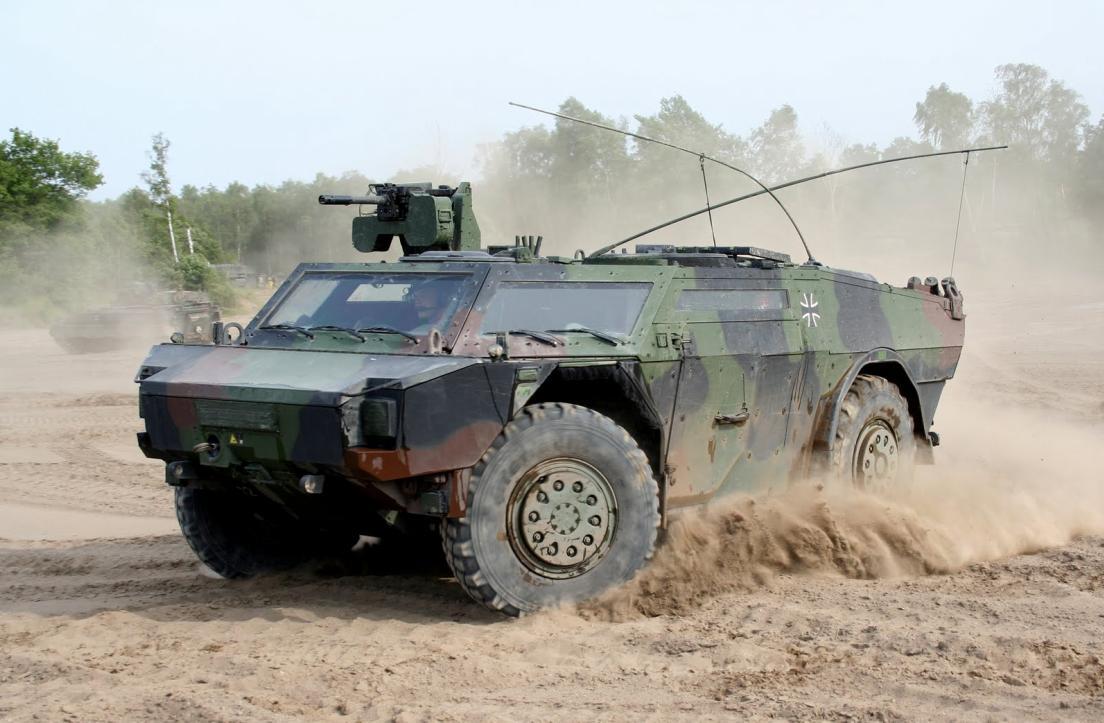 ВСУ получили немецко-нидерландские бронированные машины Fennek