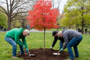 Тула превращается в зеленую жемчужину: что сажают и как идет озеленение