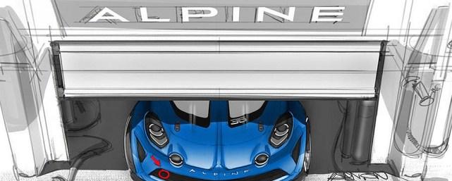 Alpine разработает трековое купе A110 Cup