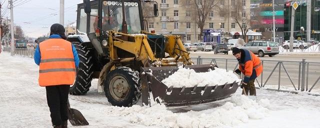 Коммунальщики вывезли с улиц Рязани более 2000 кубометров снега