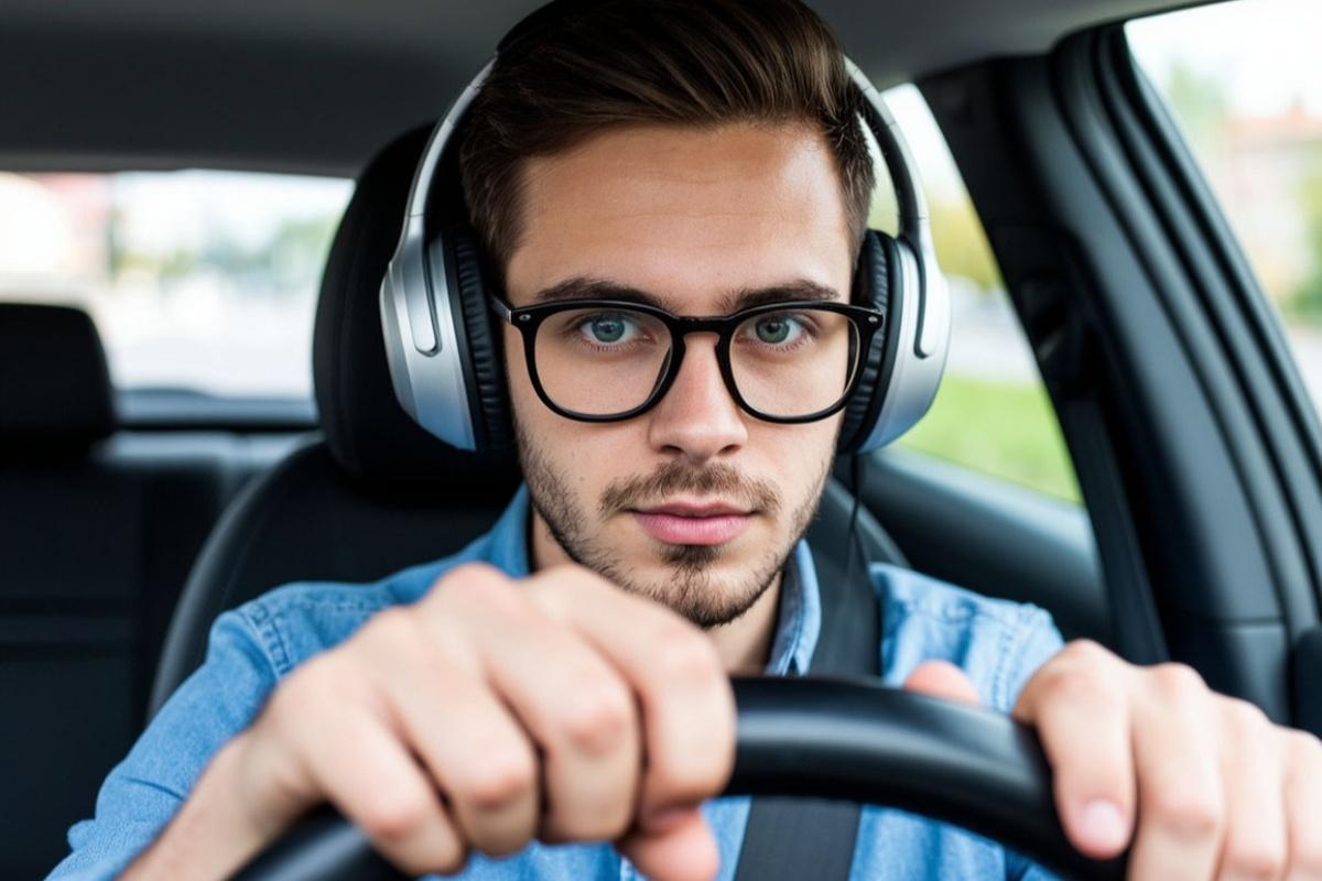 Наушники за рулем: разбираемся в законодательстве