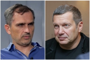 «Работа на врага». Военкор Подоляка обвинил журналиста Соловьева. На чьей стороне россияне?