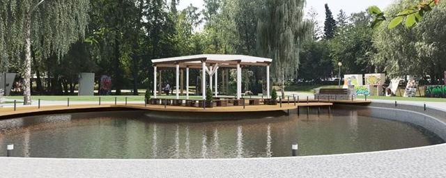 В Томском городском саду будет восстановлено озеро
