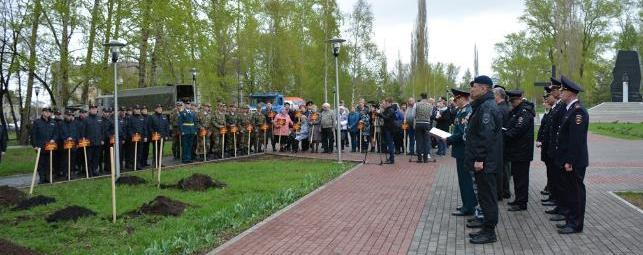 В Уфе появилась аллея в память о погибших военнослужащих