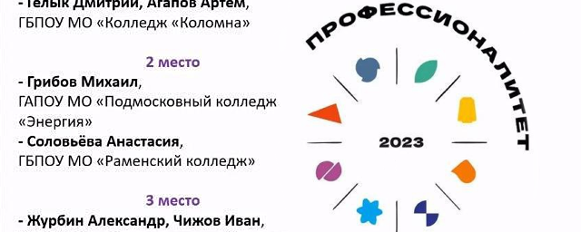 Студентка Раменского колледжа заняла второе место на профессиональном конкурсе