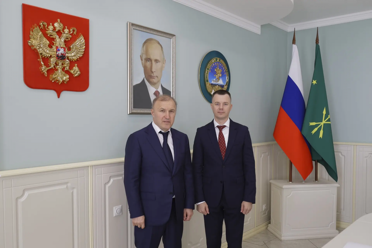 Глава Адыгеи Мурат Кумпилов обсудил с участником программы «Время Героев» Сергеем Ковалёвым итоги программы подготовки