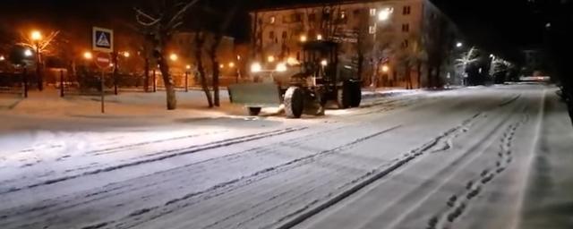 Уборка снега в Улан-Удэ перешла в круглосуточный режим