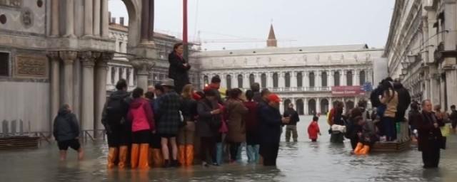 Венеция готовится к новому наводнению