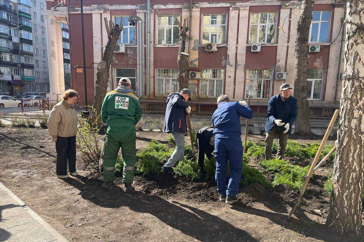 В Новосибирске при поддержке правительства НСО благоустраивают 172 общественные территории