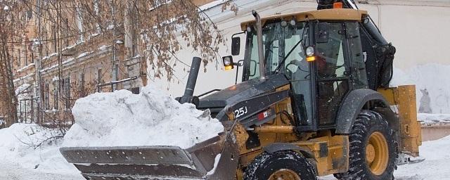 Менее 50 единиц техники убирает Петербург от последствий снегопада
