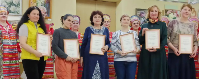 В ДК «Ельдигинский» прошла встреча с членами Союза художников Подмосковья