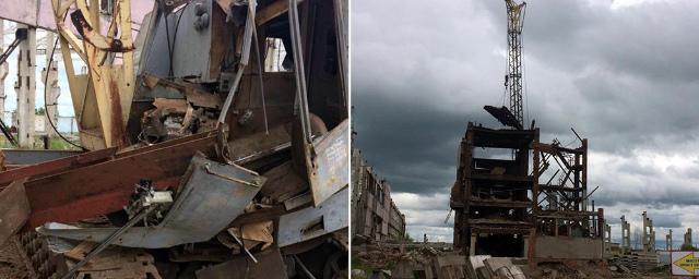 В Новосибирской области при демонтажных работах погиб крановщик