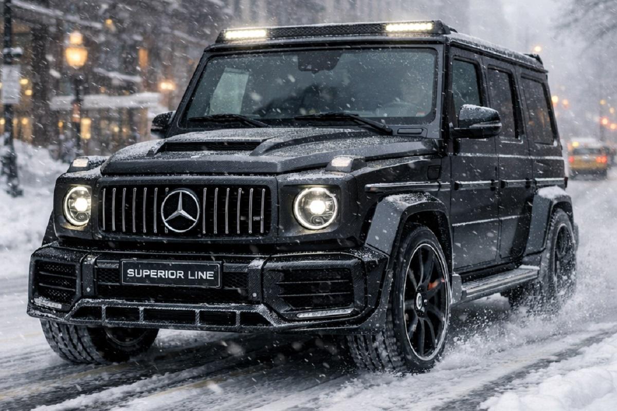 «Золотой» «Гелик» за 41 миллион: что умеет самый дорогой Mercedes в Новосибирске и кто его купит