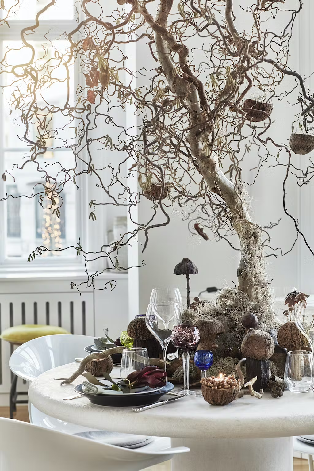 Датский модельер оригинально украсила дом к Новому году