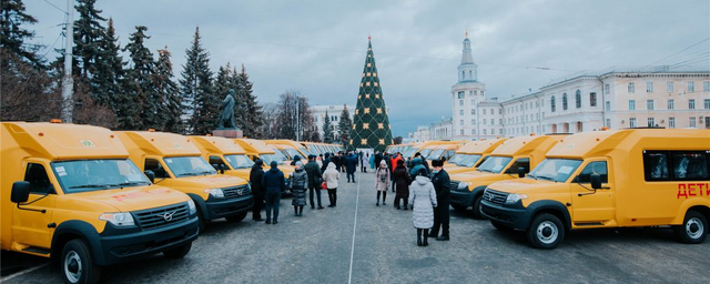 В Чувашии закупили 37 новых школьных автобусов