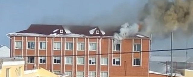 В Чебоксарах произошел пожар на мебельной фабрике