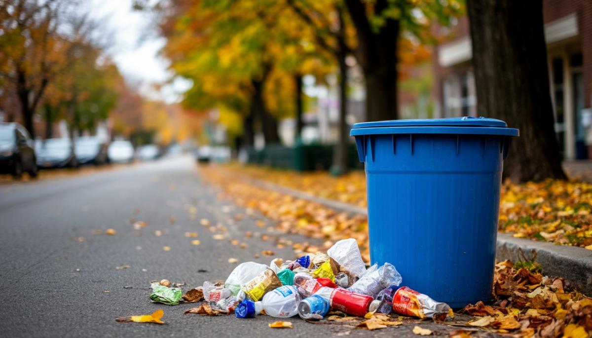 Стало известно, как наказывают за выброс мусора мимо урны