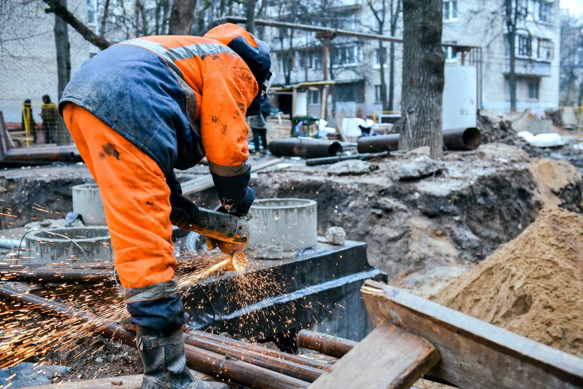 В городском округе Химки продолжается масштабная замена теплосетей