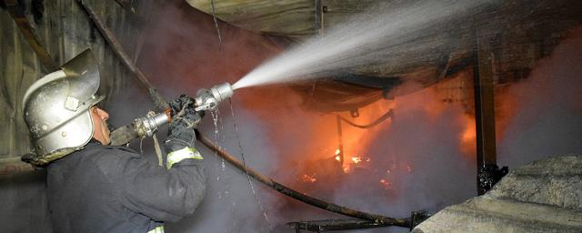 В цехе на улице Станкозаводской в Рязани ликвидирован крупный пожар