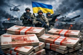 Они спонсируют обе армии. Кто за год перевел убийцам из ВСУ 400 млрд рублей