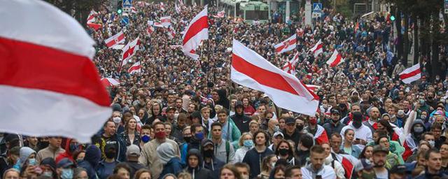 МВД Белоруссии: задержано около двухсот протестующих
