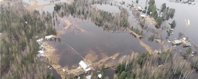 В Красноярском крае затопило поселок