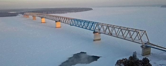 В Красноярском крае мост через Ангару  расширят под ж/д-магистраль