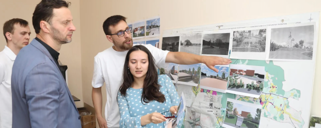 Архитекторы показали Виктору Неволину, как может выглядеть центр Раменского