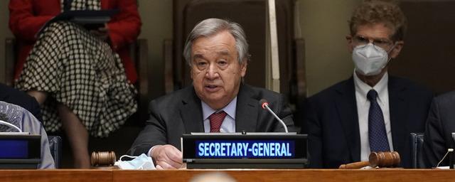 UN Secretary General Guterres: Nuclear Powers Must Affirm Renunciation of the Use of Atomic Weapons