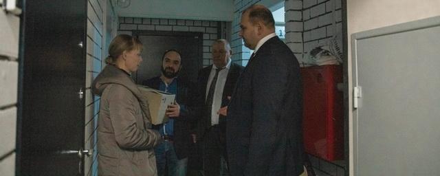 Денис Спирин навестил семьи мобилизованных чебоксарцев