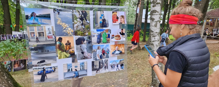 В Пушкине прошел фотофестиваль «Хмельные столбы», посвященный музыке