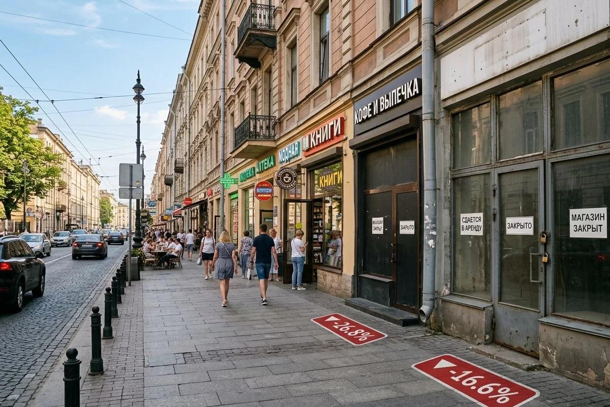 Эксперт Кобяк: Малый бизнес в РФ падает из-за ставки ЦБ в 21%