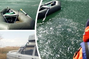 В Челябинской области рыбак утонул в ста метрах от берега, провалившись под лед