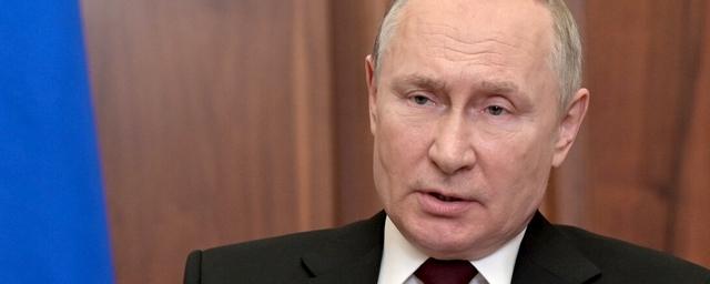 Президент РФ Путин: Пограничники России пресекают провокации на российско-украинской границе