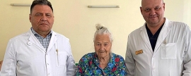 В Приморье успешно провели операцию на шейке бедра 102-летней пациентке