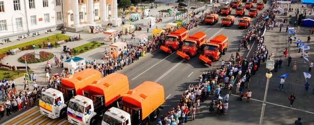 В Чебоксарах из-за ночной репетиции парада спецтехники перекроют одну из центральных улиц