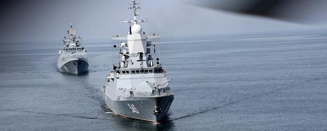 Три корабля Балтийского флота России зашли в порт Тартус в Сирии