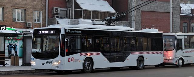 В Красноярске закупят новые троллейбусы на сумму более 1,2 млрд рублей