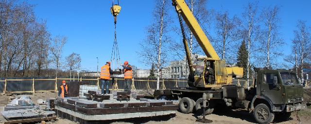 К 19 мая в Петрозаводске установят стелу «Город воинской славы»