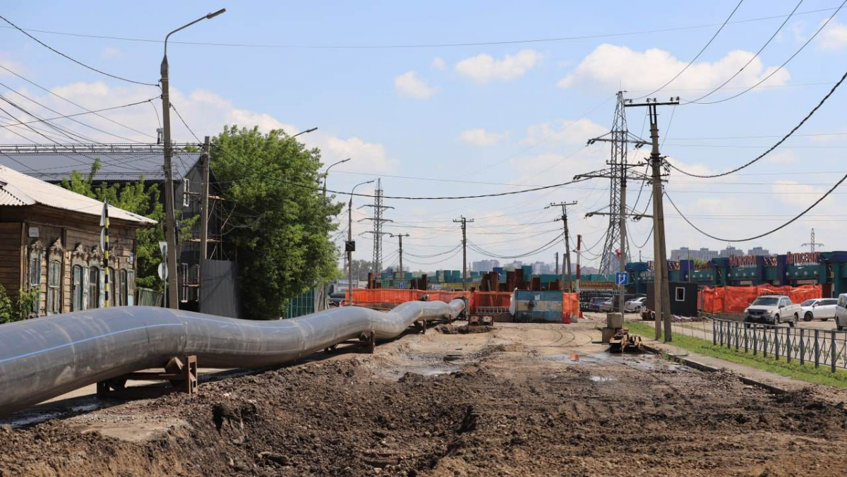 Мэр Руслан Болотов: Канализационная сеть Иркутска обновляется на 12 километрах от Верхней Набережной до КОС