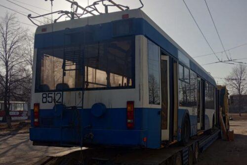 В Ульяновск прибыли еще два московских троллейбуса