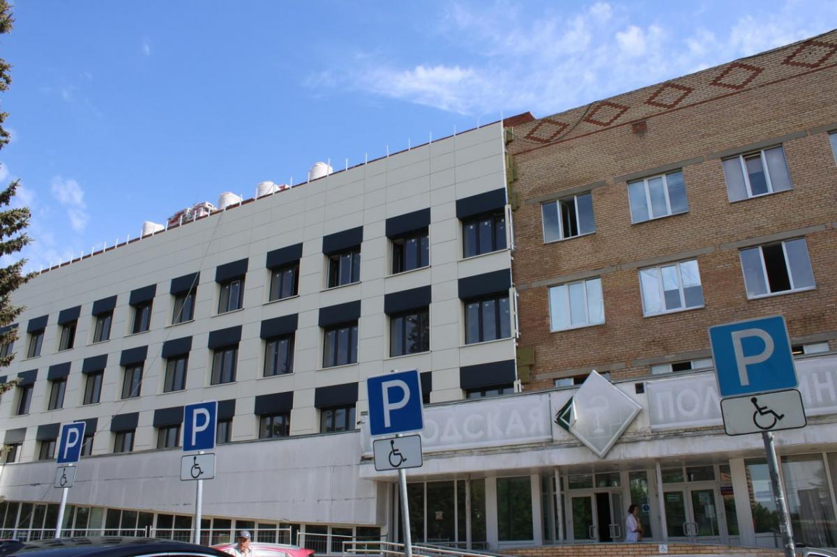 В Ивантеевке Городского округа Пушкинский к концу лета завершат ремонт поликлиники №9