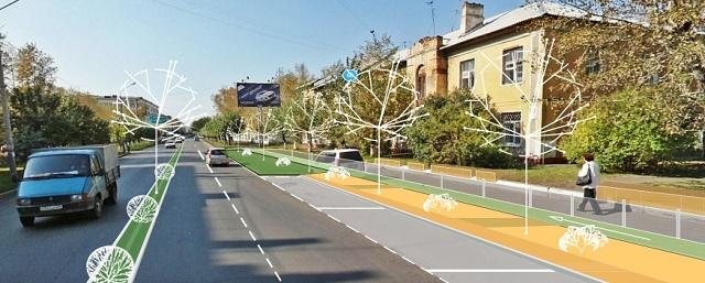 В Красноярске представили проект реконструкции улицы Вавилова