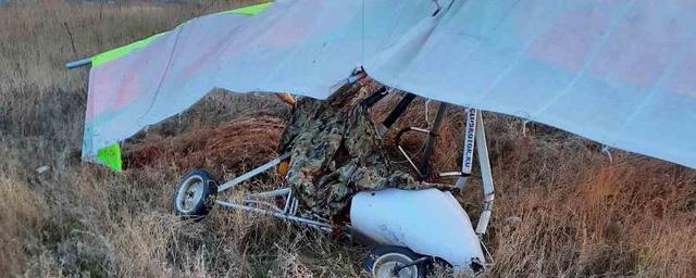 В Самарской области при попытке взлета упал мотодельтаплан